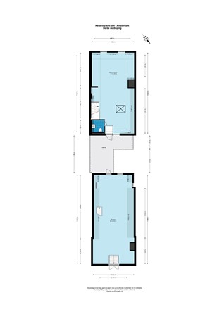 Floor plan - Keizersgracht 584, 1017 EN Amsterdam 